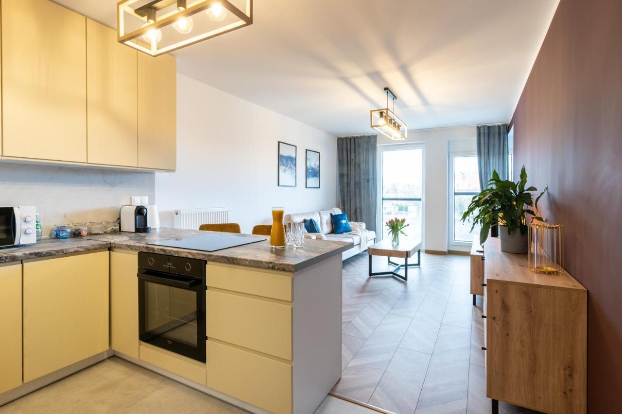 Lotte Apartment - Parking Podziemny, Osiedle Strzezone 글리비체 외부 사진